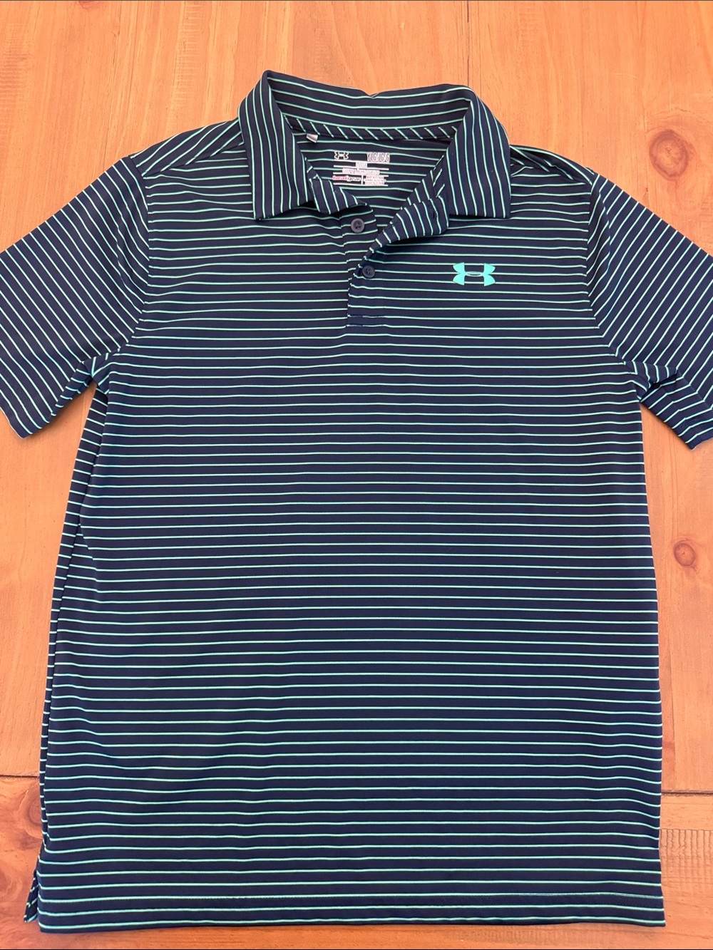 Boys Under Armour polo- L
